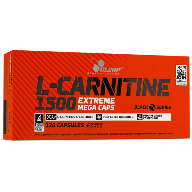 OLIMP L-carnitine 1500 Extreme Mega Caps 120 капсул