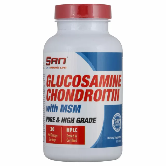 SAN Glucosamine Chondroitin with MSM 90tab 90 капсулы