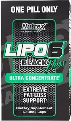 Жиросжигатель Lipo-6 Black HERS Ultra Concentrate, 60 капс 60 капсулы