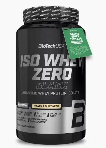 Протеин Iso Whey Zero Black, Biotech USA, 908 г 908 грамм