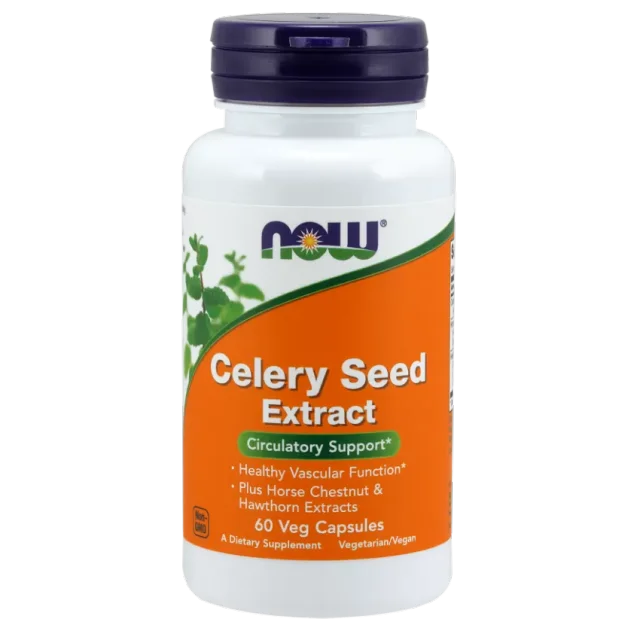 Витамины Celery Seed Extract, NOW 60 капсулы