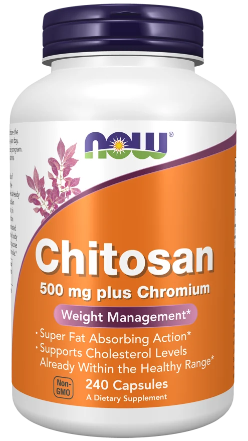 Жиросжигатель Chitosan, NOW 240 капсулы