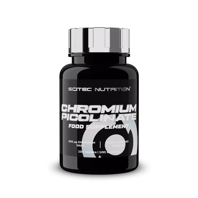 Хром Chromium Picolinate, Scitec Nutrition, 100 табл 100 табл