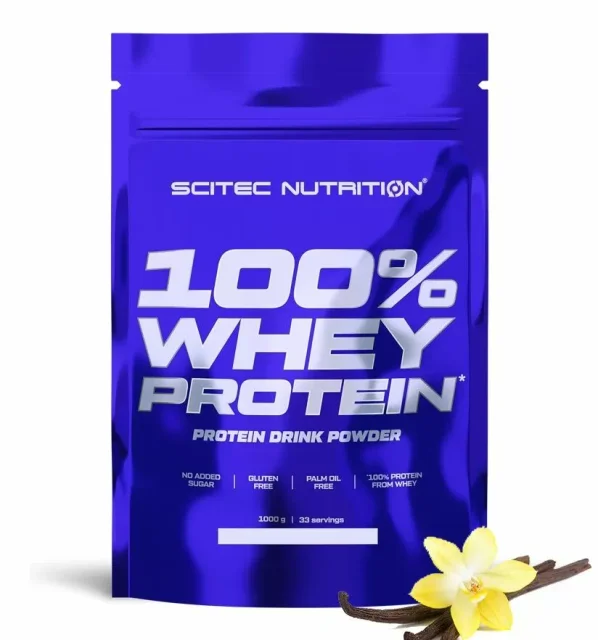 Протеин 100% Whey Protein, Scitec Nutrition 1000 грамм